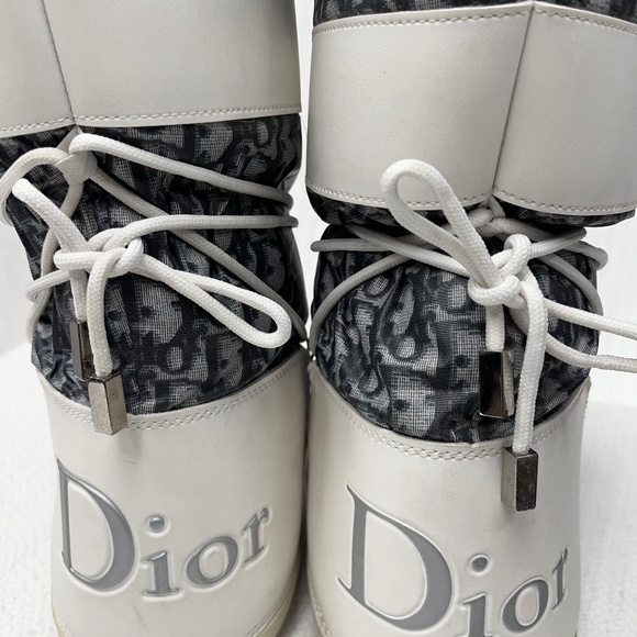 Pre-owned Cloth Snow Boots In Blue - Pre Owned (used) - Picture 4 of 5